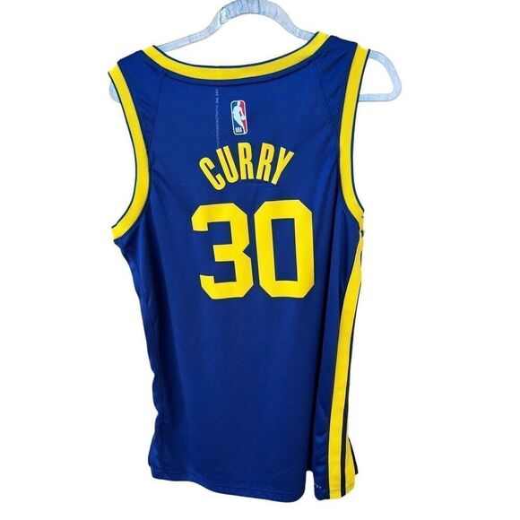 golden state warriors 30 stephen curry statement authentic NBA jersey 40 S - Picture 1 of 15